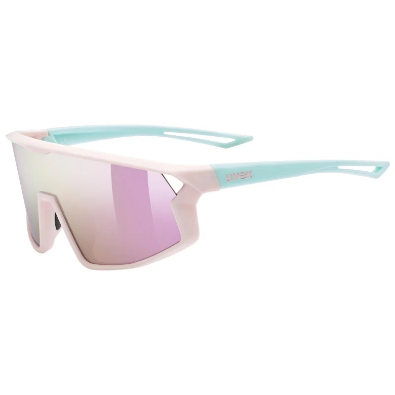 Occhiali Bambino Uvex Skyryse - Pink green Mirror pink