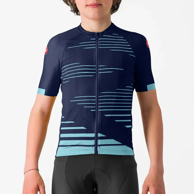 Maglia bambino Castelli Aero - Blu