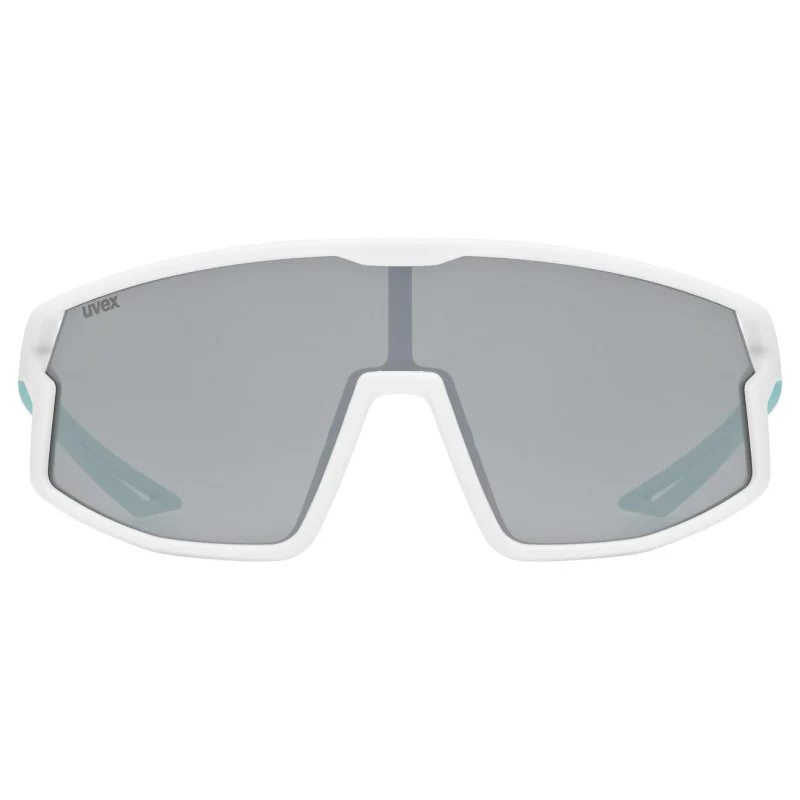 Occhiali Bambino Uvex Skyryse - White Green Mirror Silver