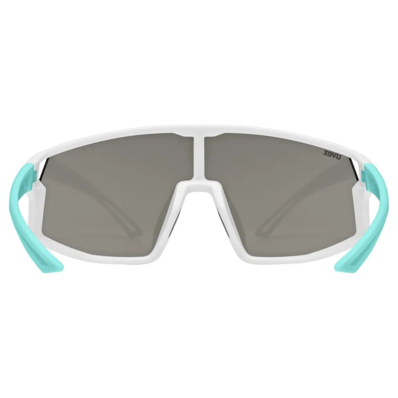Occhiali Bambino Uvex Skyryse - White Green Mirror Silver