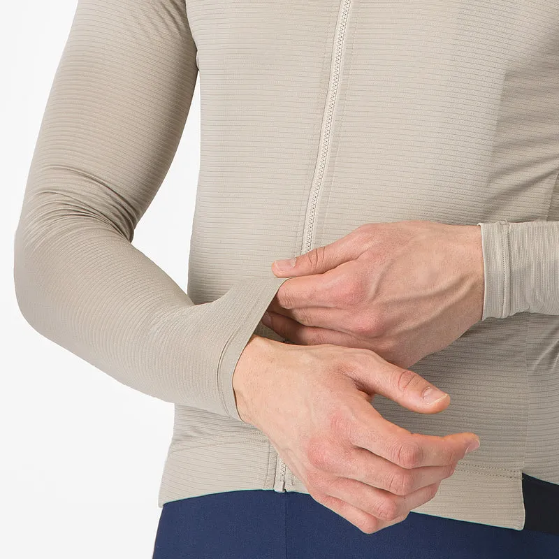 Maglia maniche lunghe Castelli Espresso - Beige