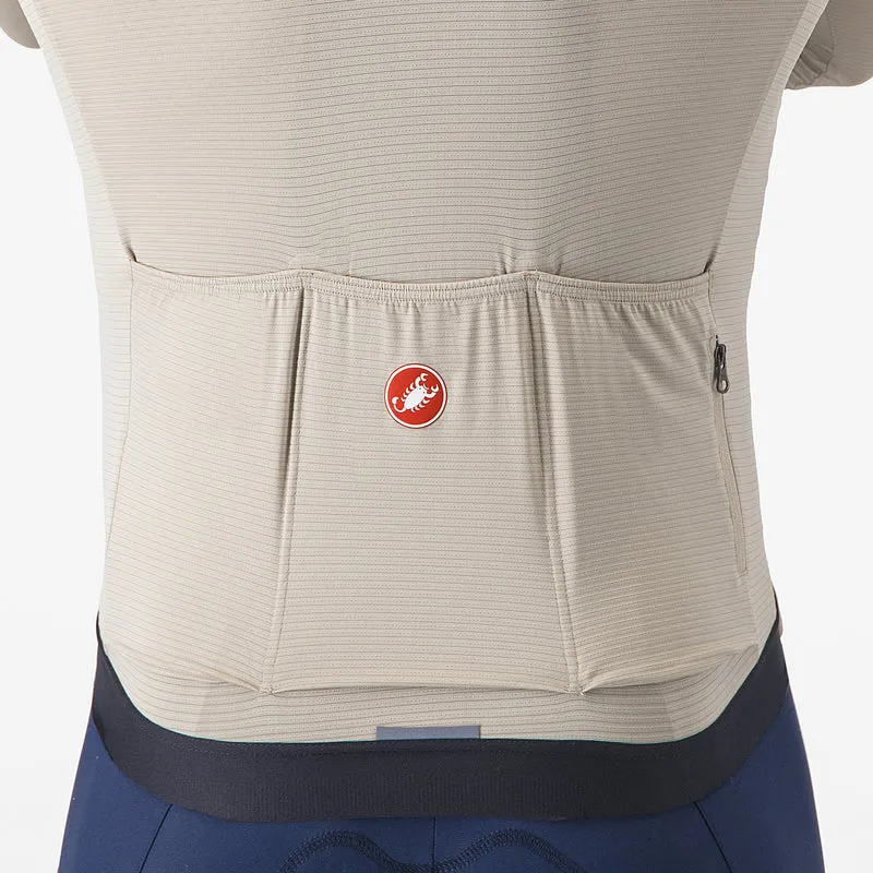Maglia maniche lunghe Castelli Espresso - Beige