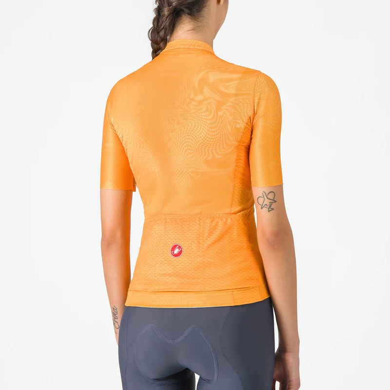 Maglia donna Castelli Fantasia - Arancio