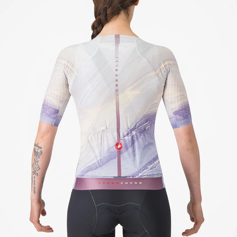 Maglia donna Castelli Aero Pro 8S - Viola