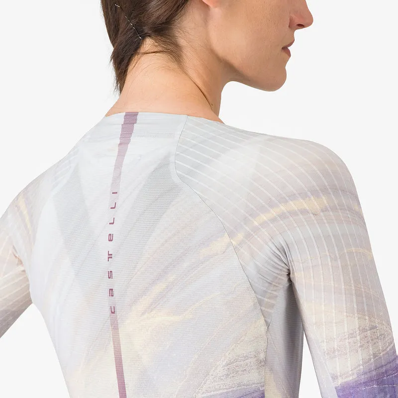 Maglia donna Castelli Aero Pro 8S - Viola