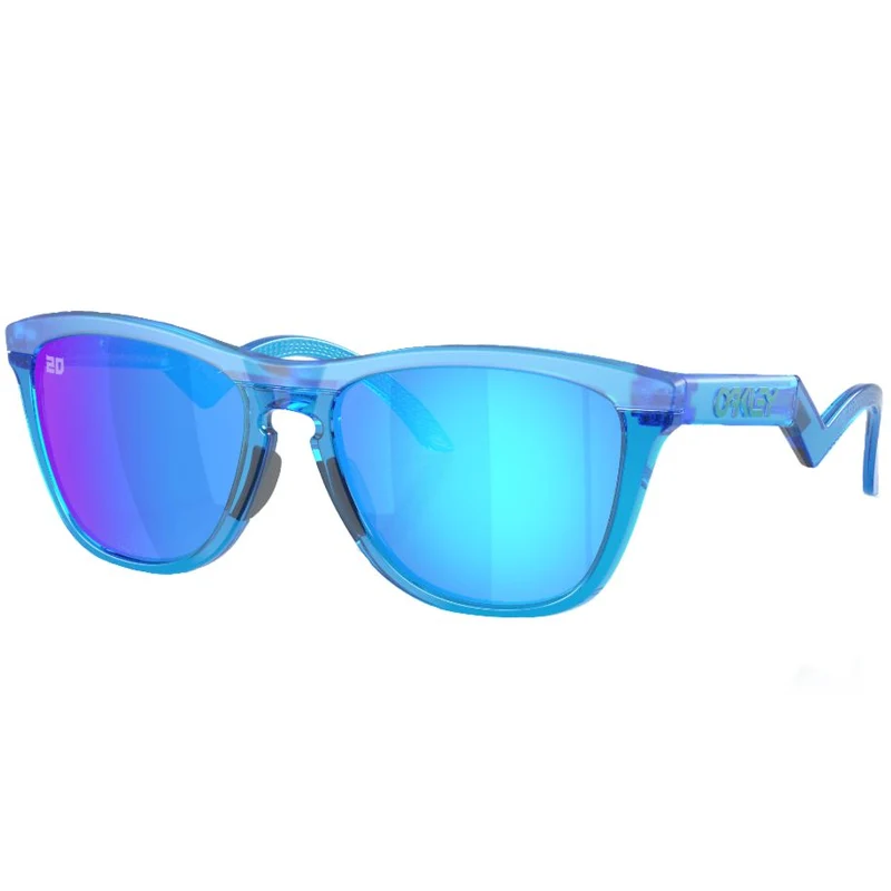 Occhiali Oakley Frogskins Hybrid Fabio Quartararo - Matte Acid Blue Prizm Sapphire