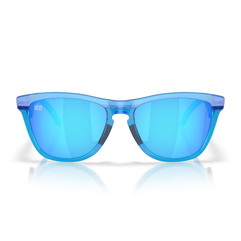 Occhiali Oakley Frogskins Hybrid Fabio Quartararo - Matte Acid Blue Prizm Sapphire