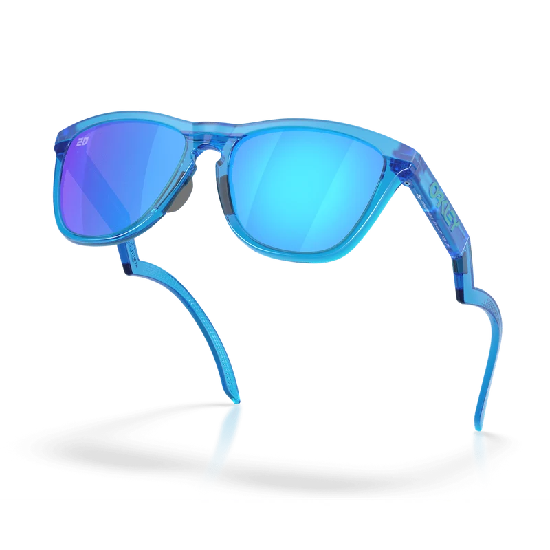 Occhiali Oakley Frogskins Hybrid Fabio Quartararo - Matte Acid Blue Prizm Sapphire