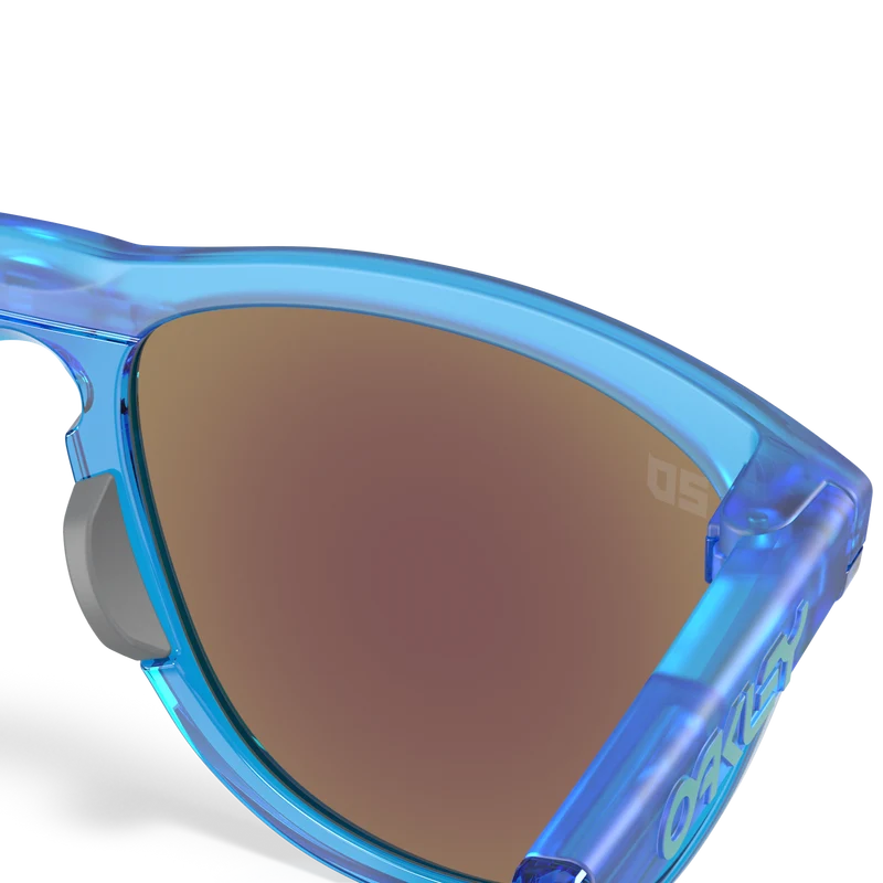 Occhiali Oakley Frogskins Hybrid Fabio Quartararo - Matte Acid Blue Prizm Sapphire
