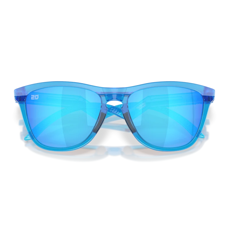 Occhiali Oakley Frogskins Hybrid Fabio Quartararo - Matte Acid Blue Prizm Sapphire