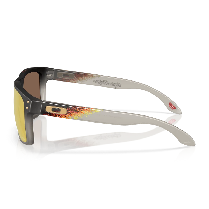 Occhiali Oakley Holbrook Troy Lee Design - Black Fade 24K Polarized
