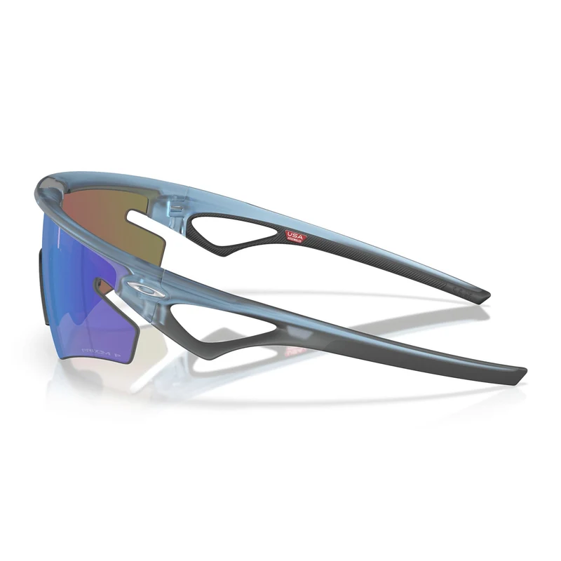 Occhiali Oakley Sphaera Slash - Matte Trans Stonewash Prizm Sapphire Polarized
