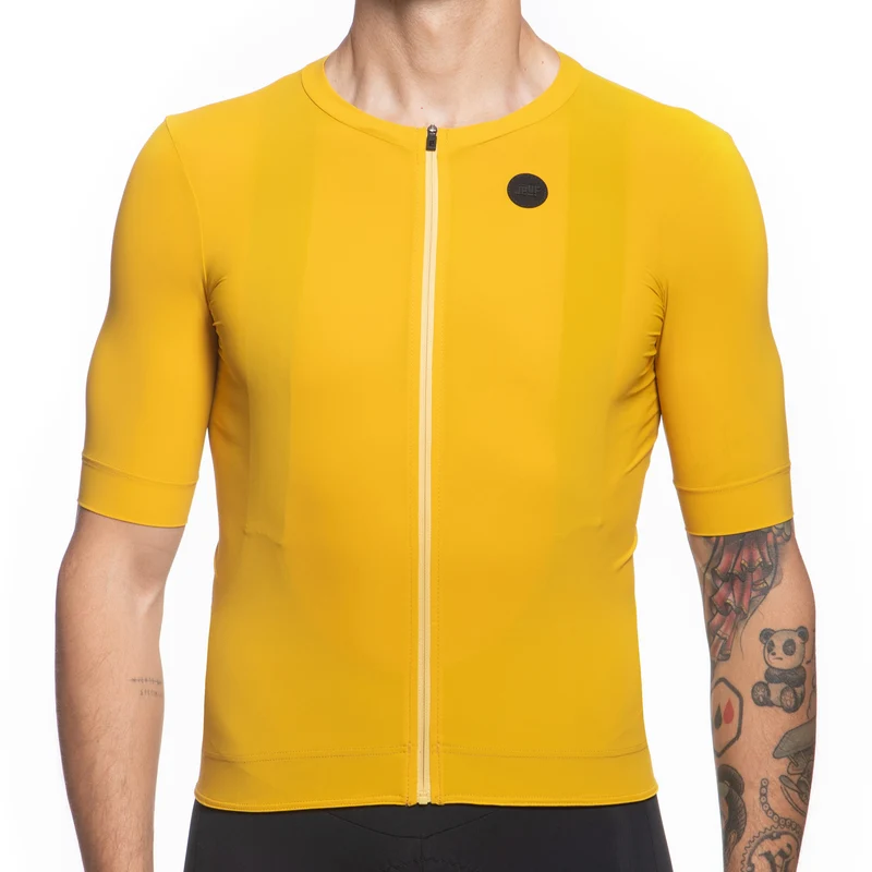 Maglia Jëuf Pro Gravel - Giallo