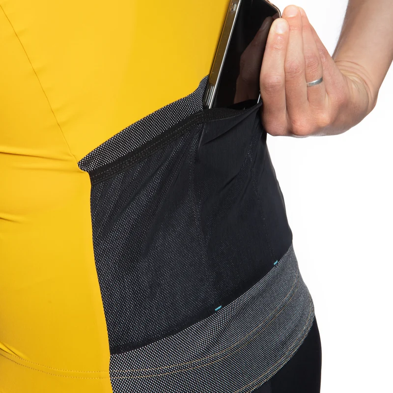 Maglia Jëuf Pro Gravel - Giallo