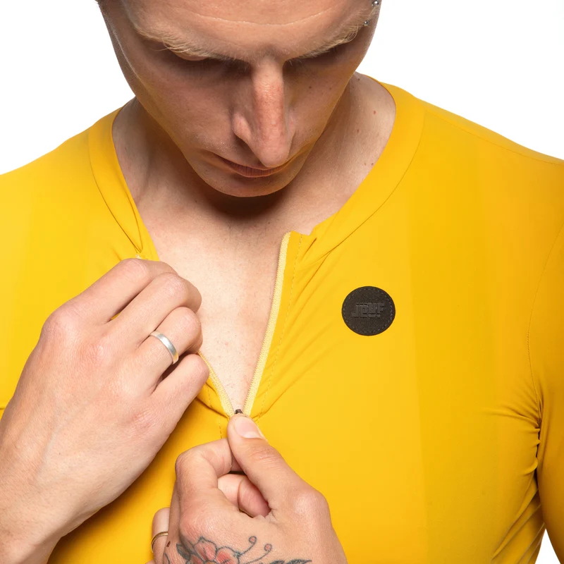 Maglia Jëuf Pro Gravel - Giallo