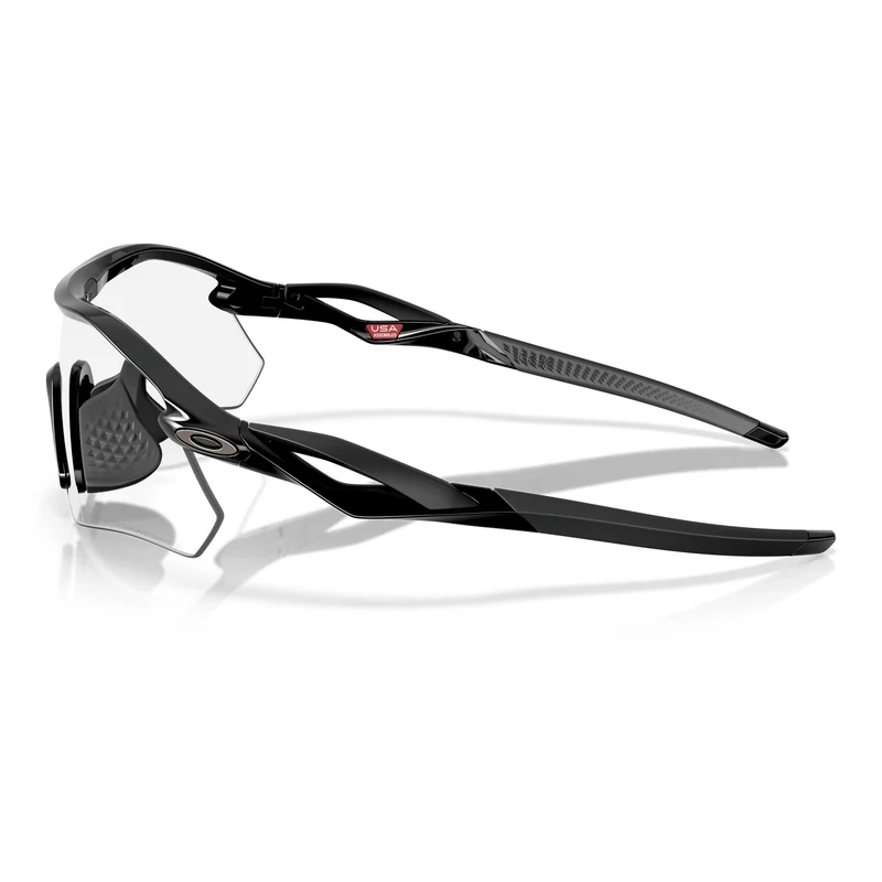 Occhiali Oakley Radar Plate - Polished Black Clear to black Iridium Photochromic