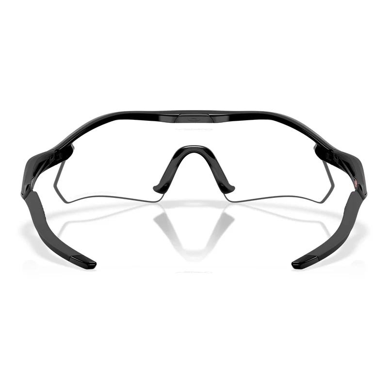 Occhiali Oakley Radar Plate - Polished Black Clear to black Iridium Photochromic