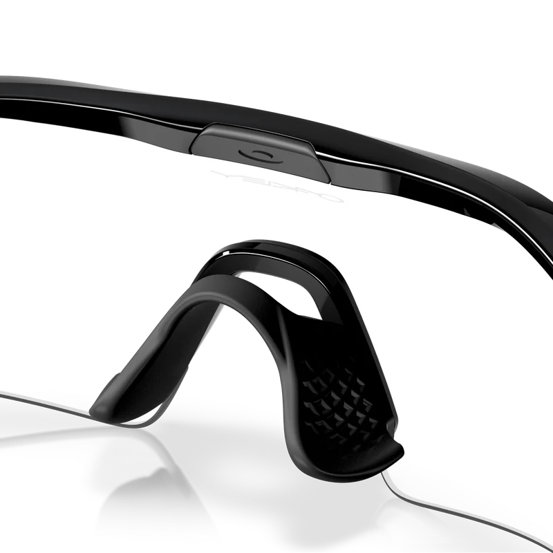 Occhiali Oakley Radar Plate - Polished Black Clear to black Iridium Photochromic