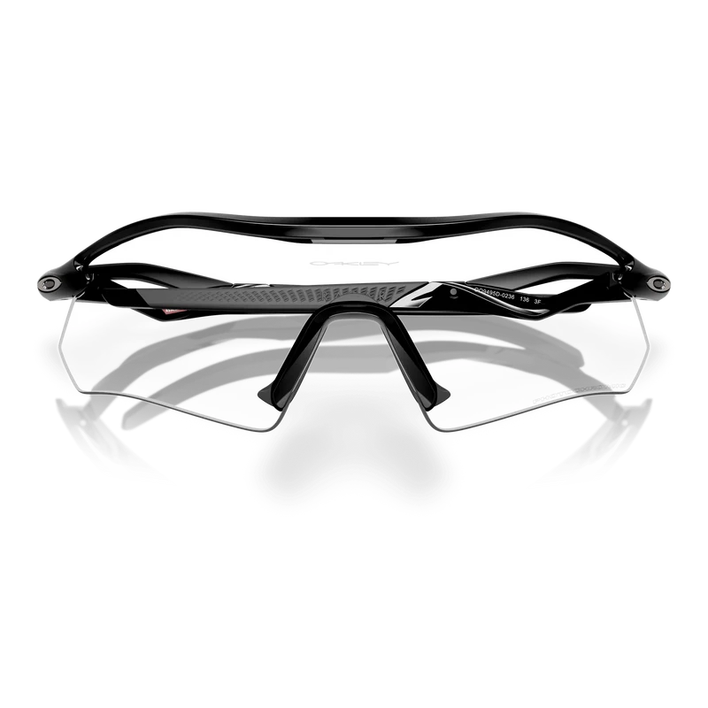 Occhiali Oakley Radar Plate - Polished Black Clear to black Iridium Photochromic