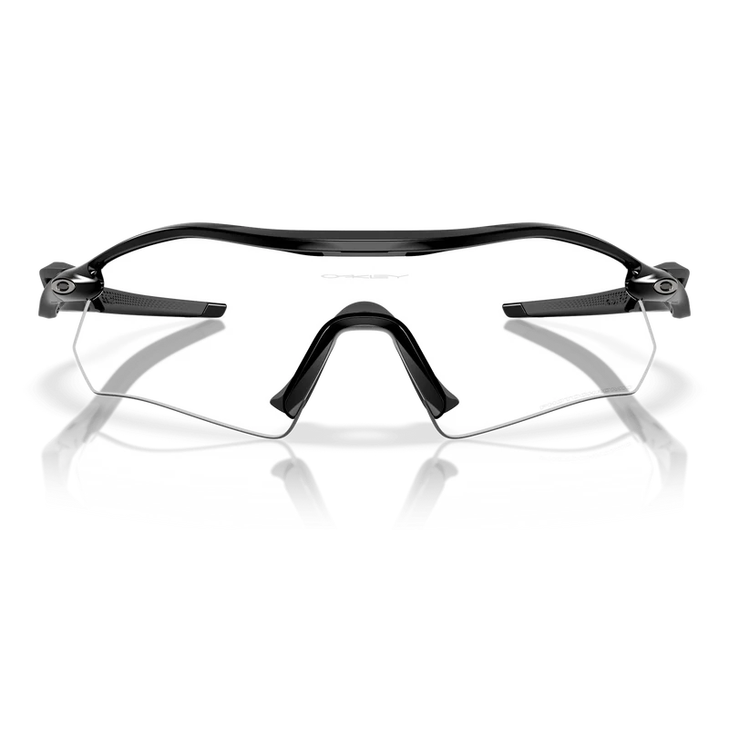 Occhiali Oakley Radar Plate - Polished Black Clear to black Iridium Photochromic