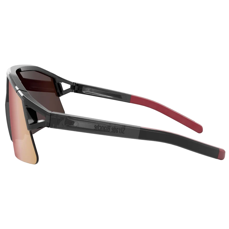 Occhiali KOO Hype Strade Bianche - Black Glass Siena Red