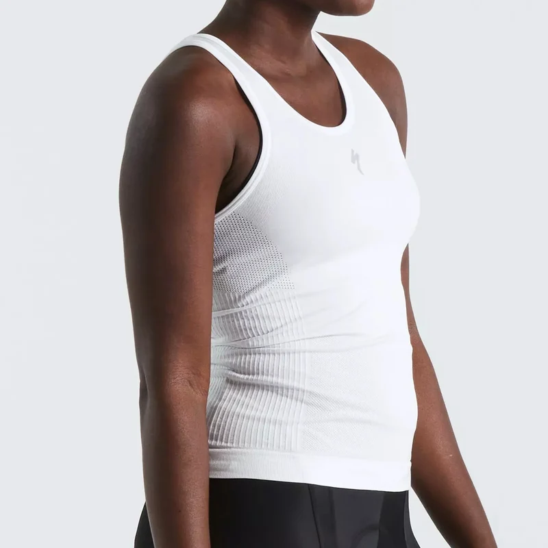 Maglia intima senza maniche donna Specialized Seamless Light - Bianco
