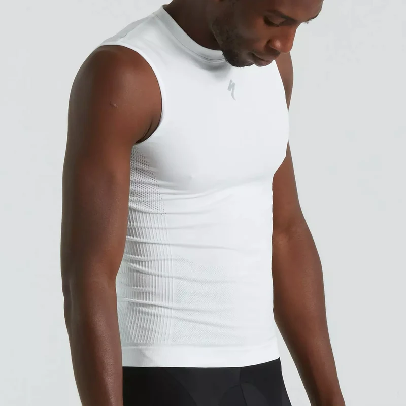 Maglia intima senza maniche Specialized Seamless Light - Bianco