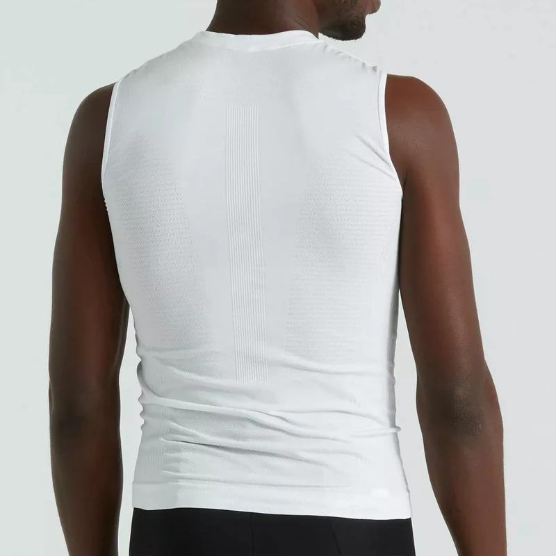 Maglia intima senza maniche Specialized Seamless Light - Bianco
