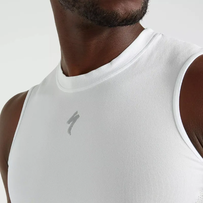 Maglia intima senza maniche Specialized Seamless Light - Bianco