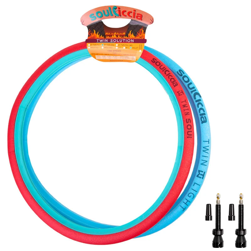 Soulciccia (Kit) 27,5"x43mm Twin Soul+Light (2 Pezzi) + 2 Valvole TBL