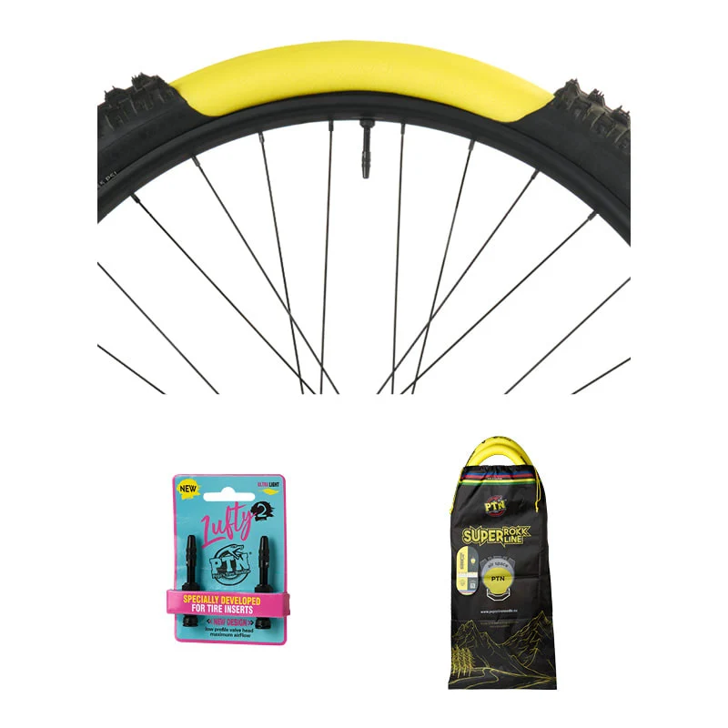 Ptn (Kit) Super Rokklie L 27,5x2,50-3,00" + Valvole 47mm