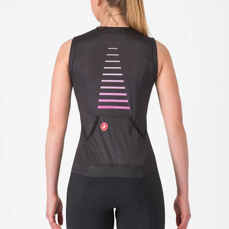 Maglia donna Castelli Free Speed 3 Top - Nero