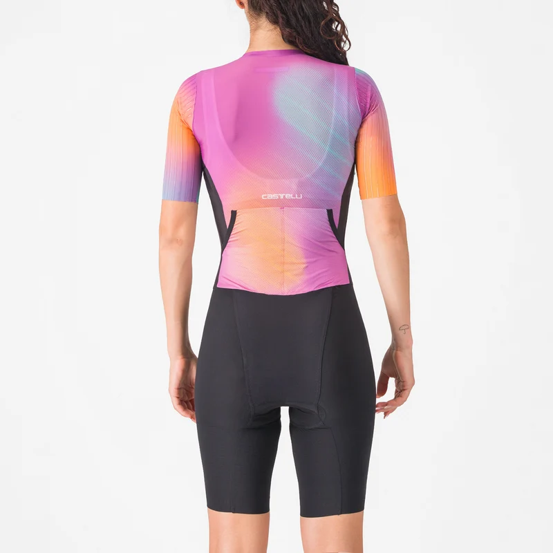 Body donna Castelli PR 2 Speed Suit - Rosa