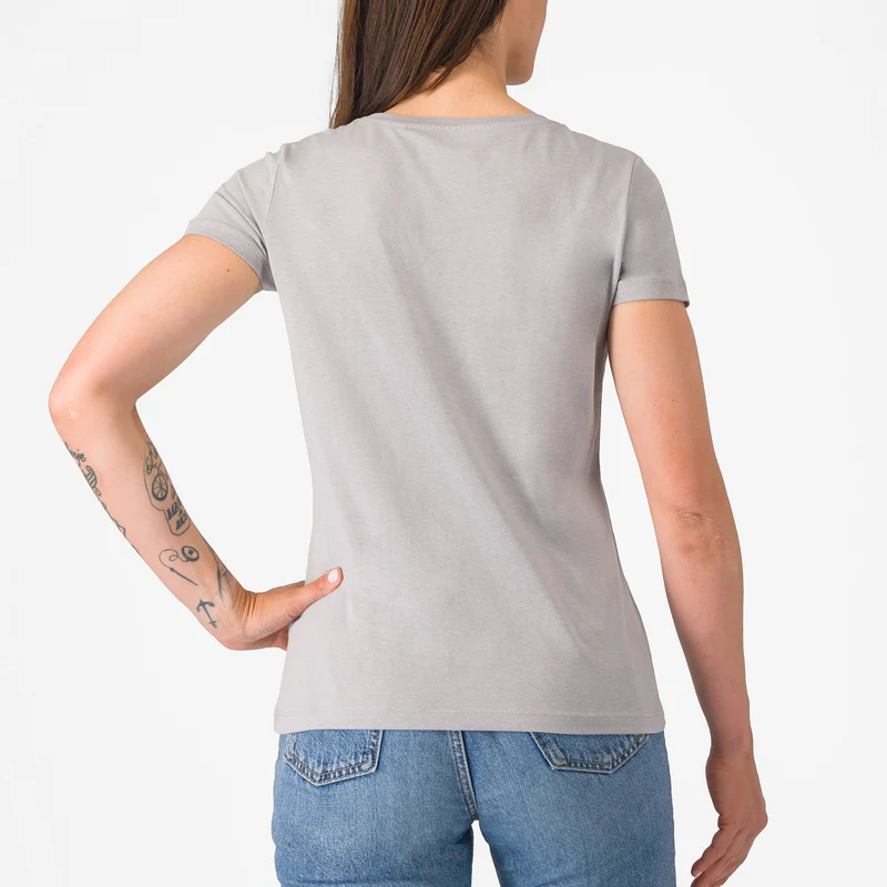 T-Shirt donna Castelli '76 - Grigio
