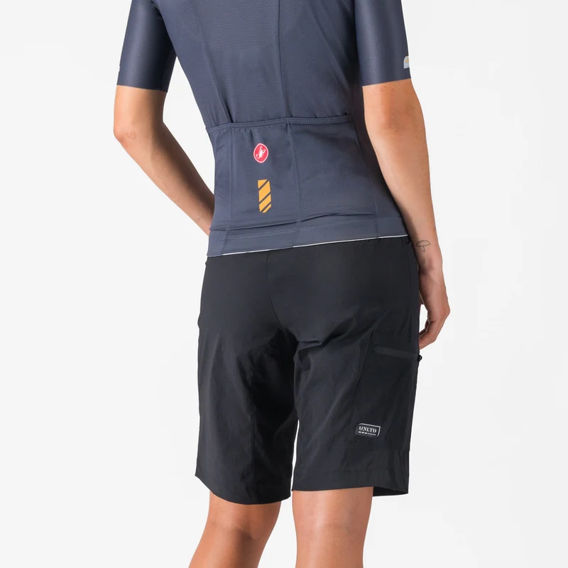 Pantaloncini donna Castelli Unlimited Adventure Baggy - Nero