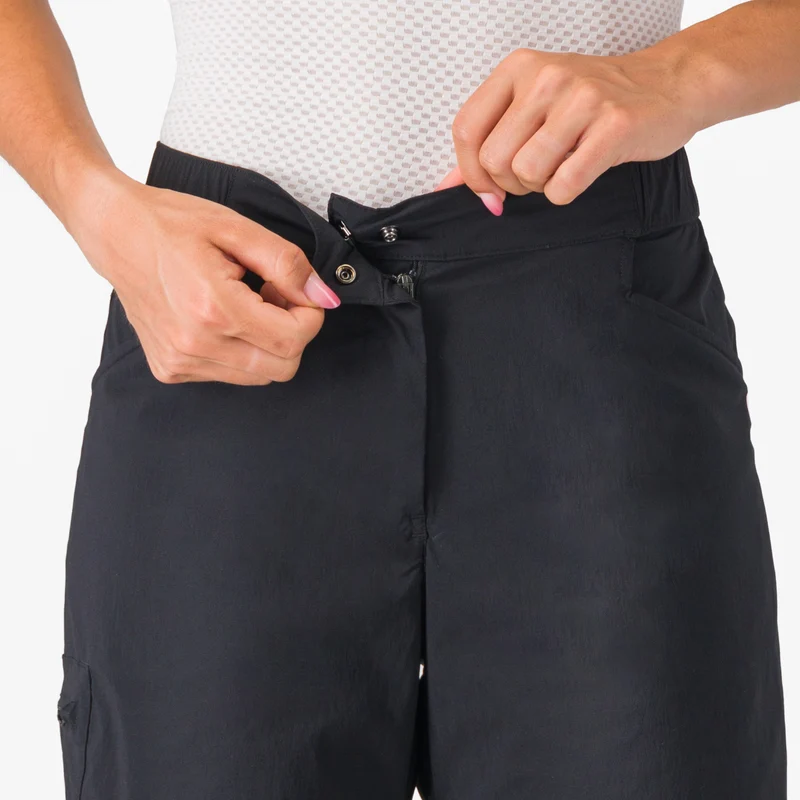 Pantaloncini donna Castelli Unlimited Adventure Baggy - Nero