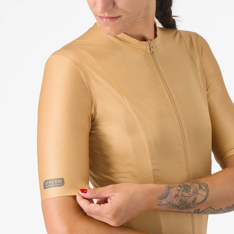Maglia donna Castelli Unlimited - Marrone