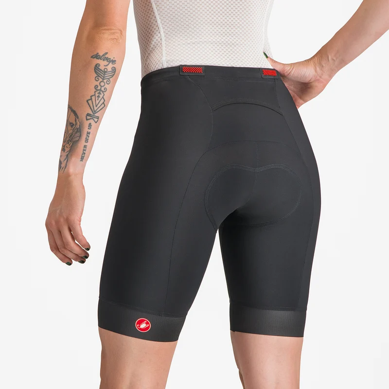Pantaloncini donna Castelli Tri - Nero