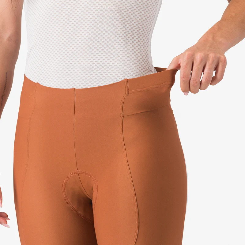 Pantaloncini donna Castelli Espresso DT - Marrone