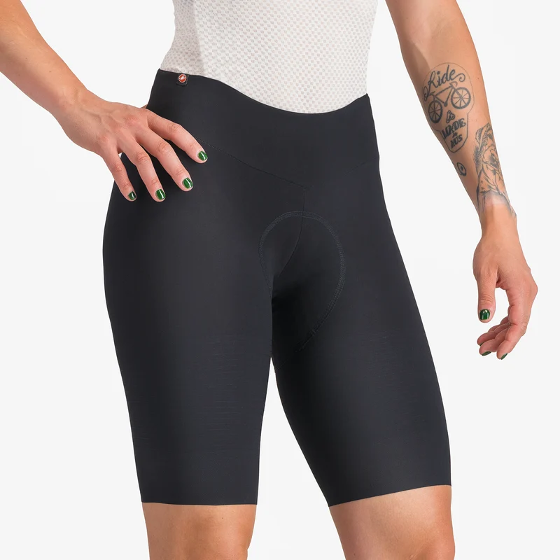 Pantaloncini donna Castelli Premio Evo - Nero