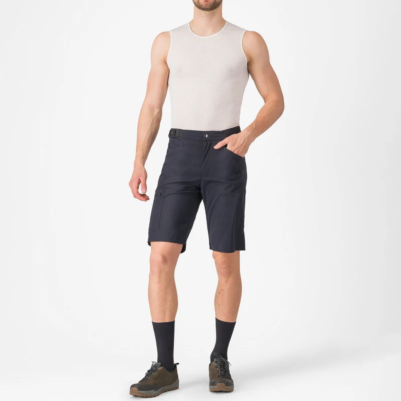 Pantaloncini Castelli Unlimited Adventure Baggy - Nero