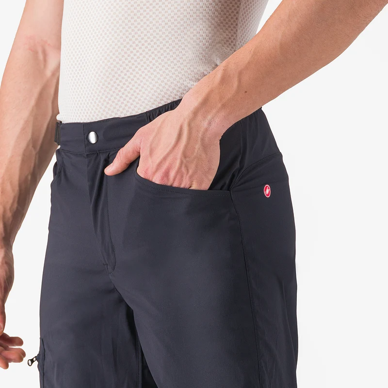 Pantaloncini Castelli Unlimited Adventure Baggy - Nero