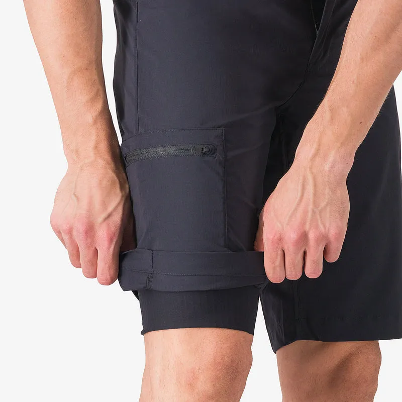 Pantaloncini Castelli Unlimited Adventure Baggy - Nero