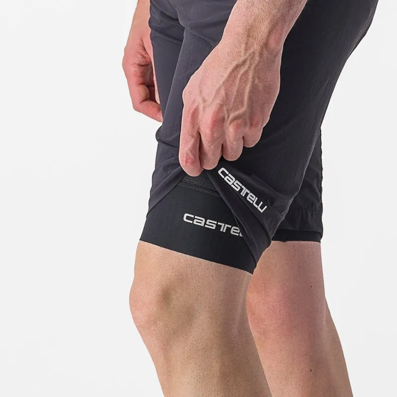 Pantaloncini Castelli Unlimited Adventure Baggy - Nero