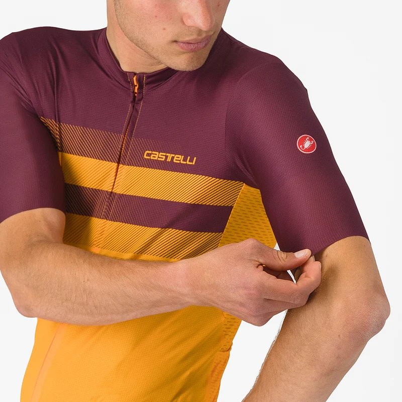 Maglia Castelli Simbolo - Arancio