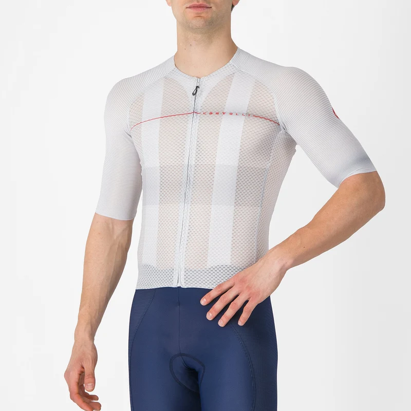 Maglia Castelli Climber's A/C - Grigio chiaro