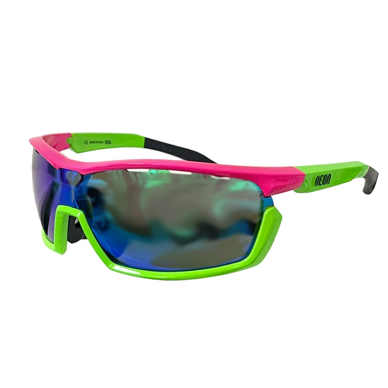Occhiali Neon Focus - Rosa verde