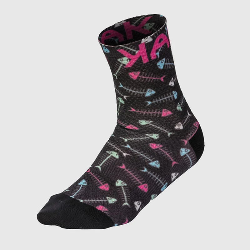 Calze donna Karpos Green Fire - Nero