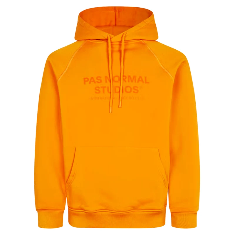 Felpa con cappuccio Pas Normal Studios Logo - Arancio