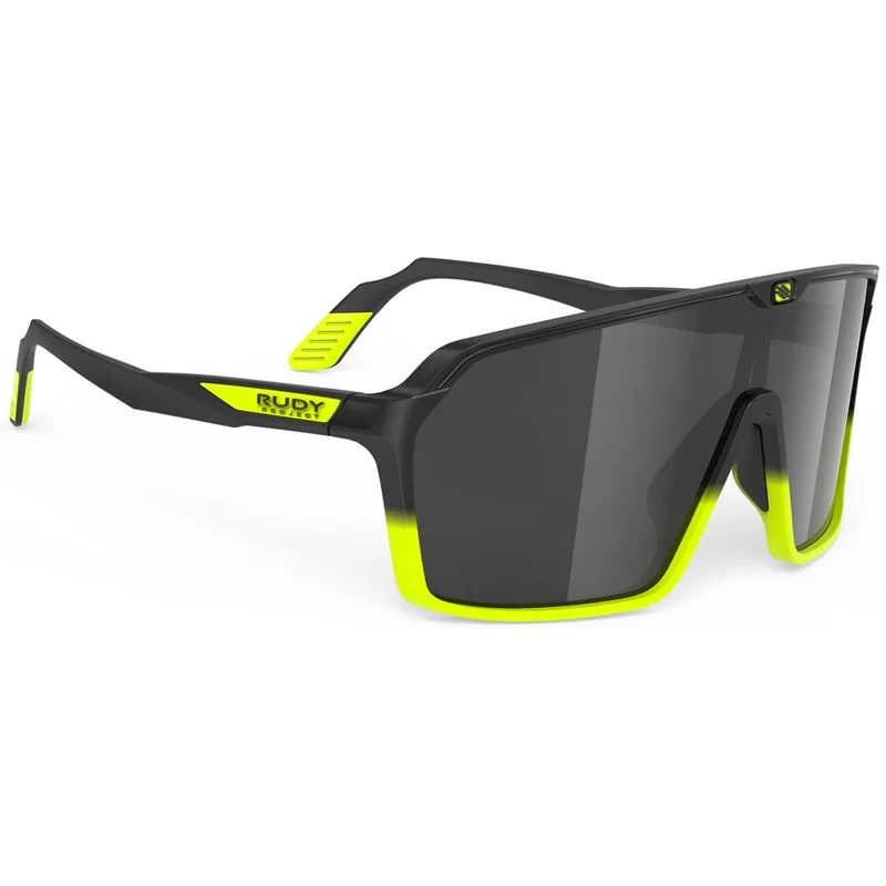 Occhiali Rudy Project Spinshield - Black fade yellow fluo smoke